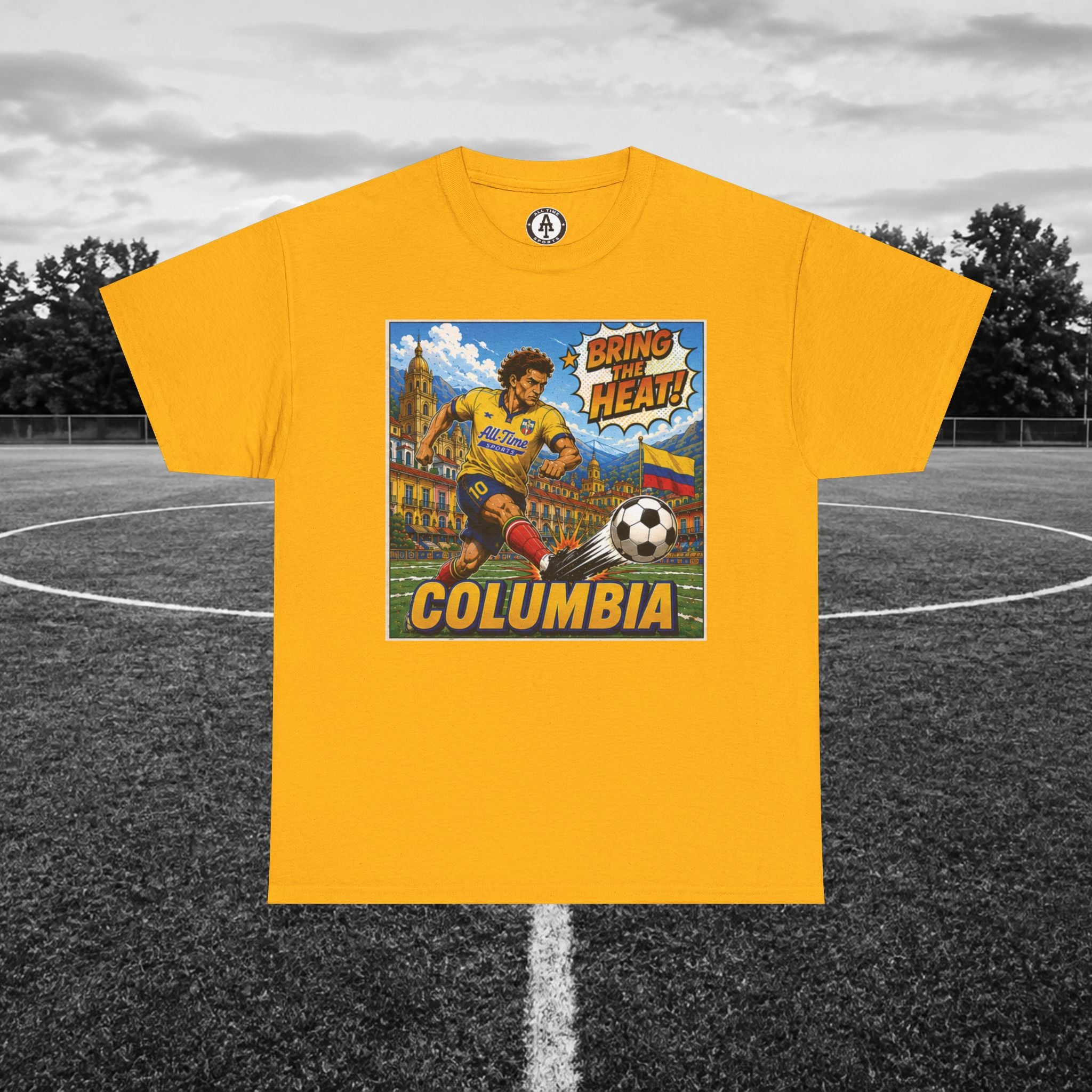 Colombia Vintage Soccer Tee