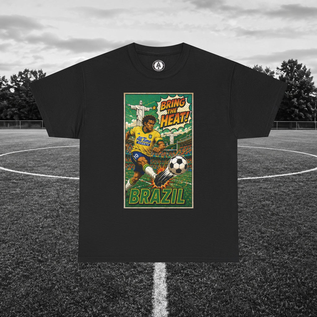 Brazil Soccer Vintage Tee