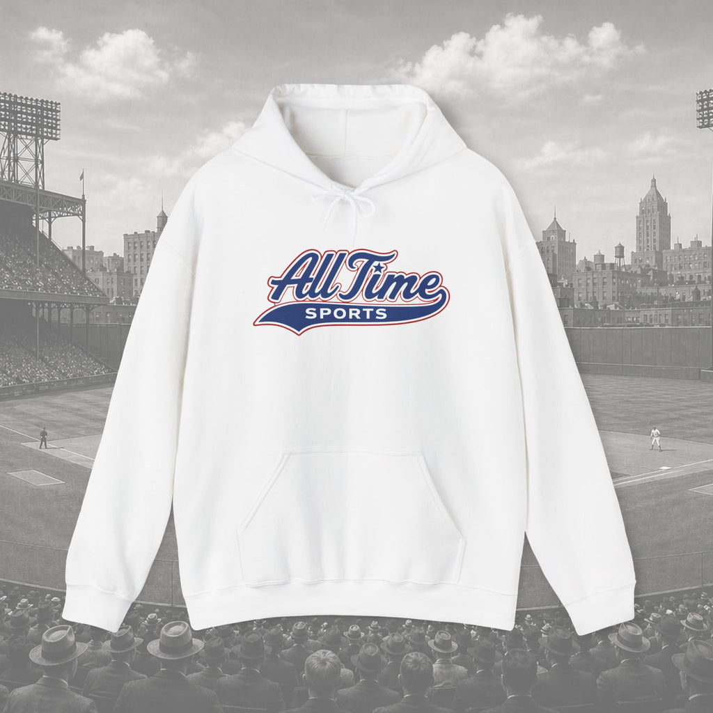 All Time Sports Script Hoodie - Adult