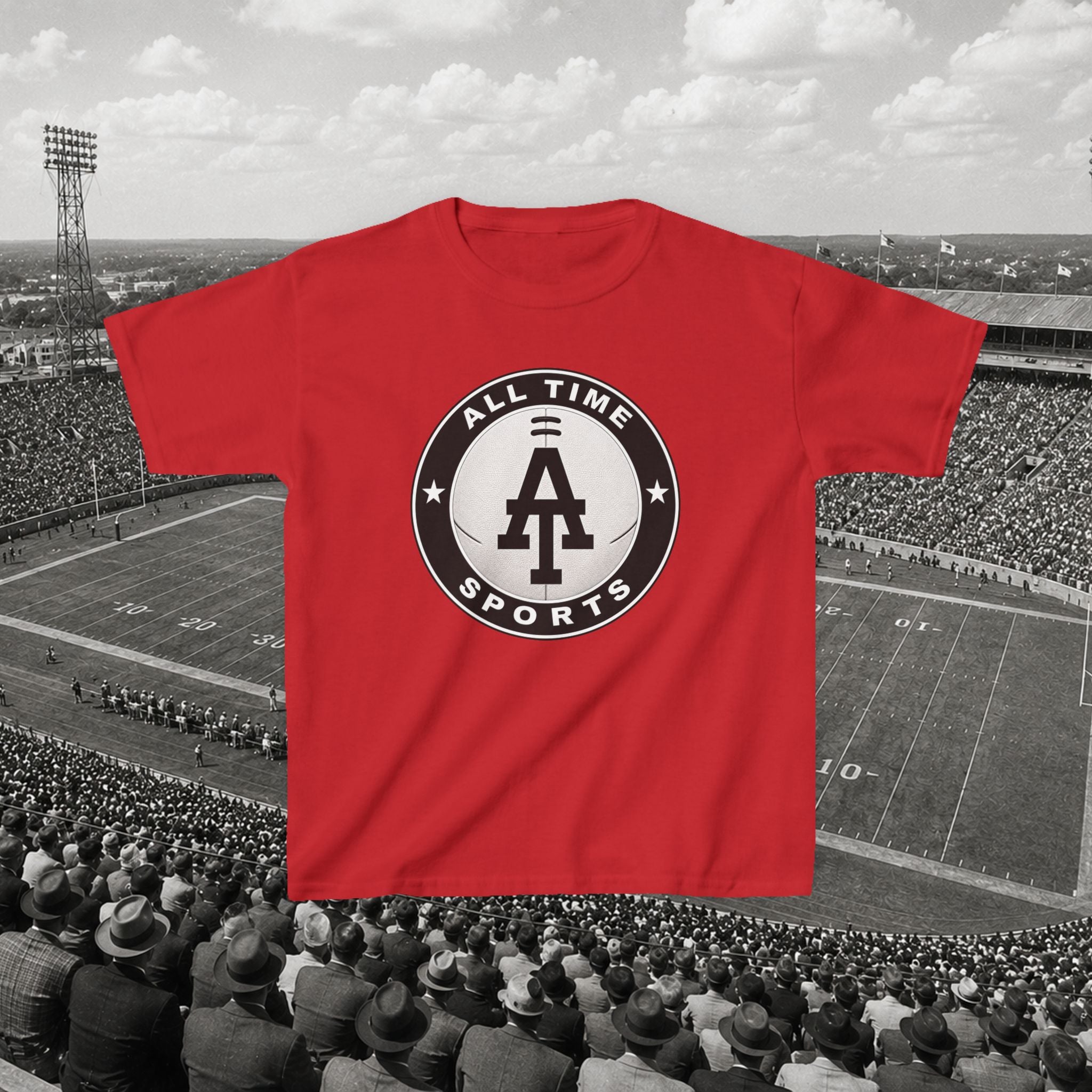 All Time Sports Football Tee - Kids