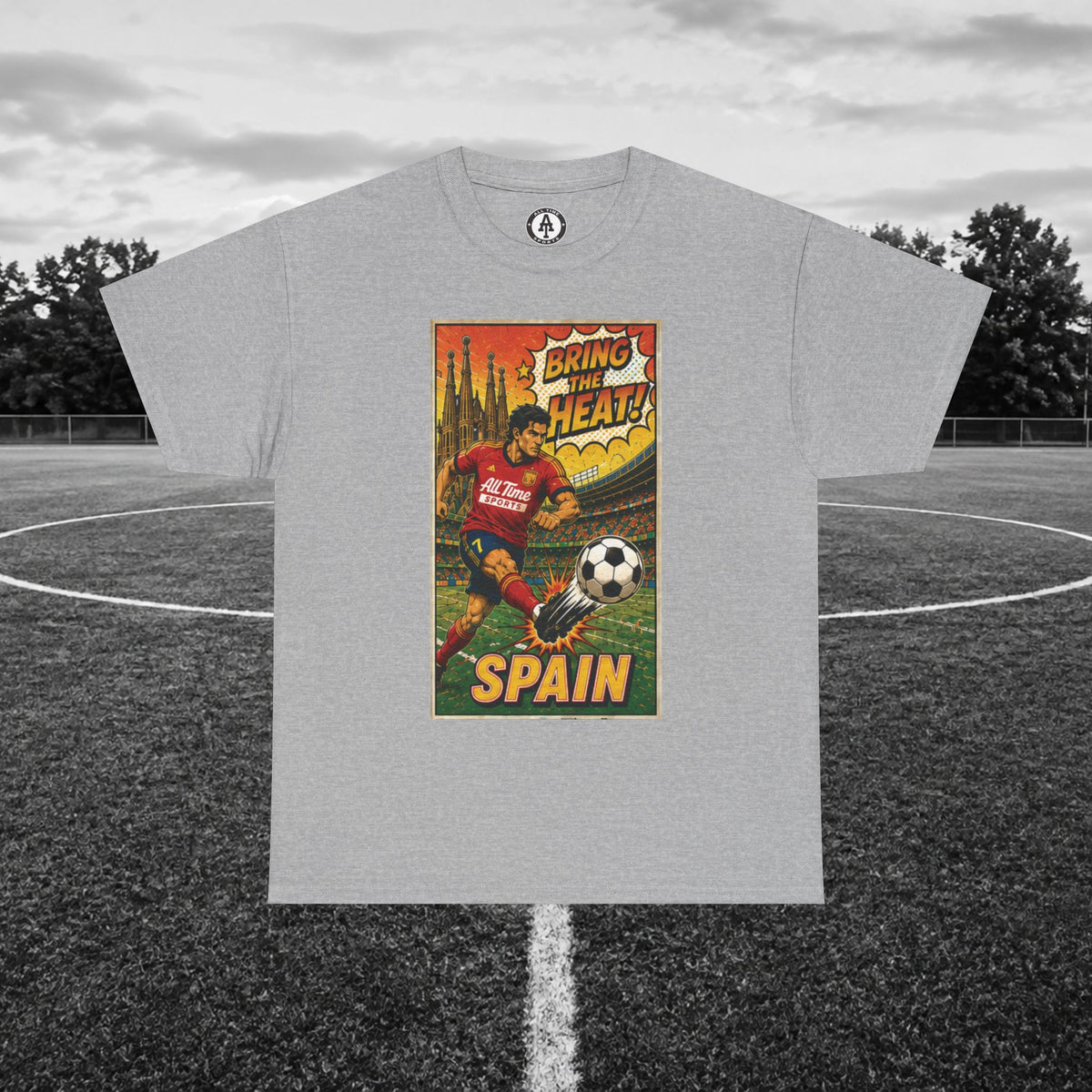 Spain Soccer Vintage Tee