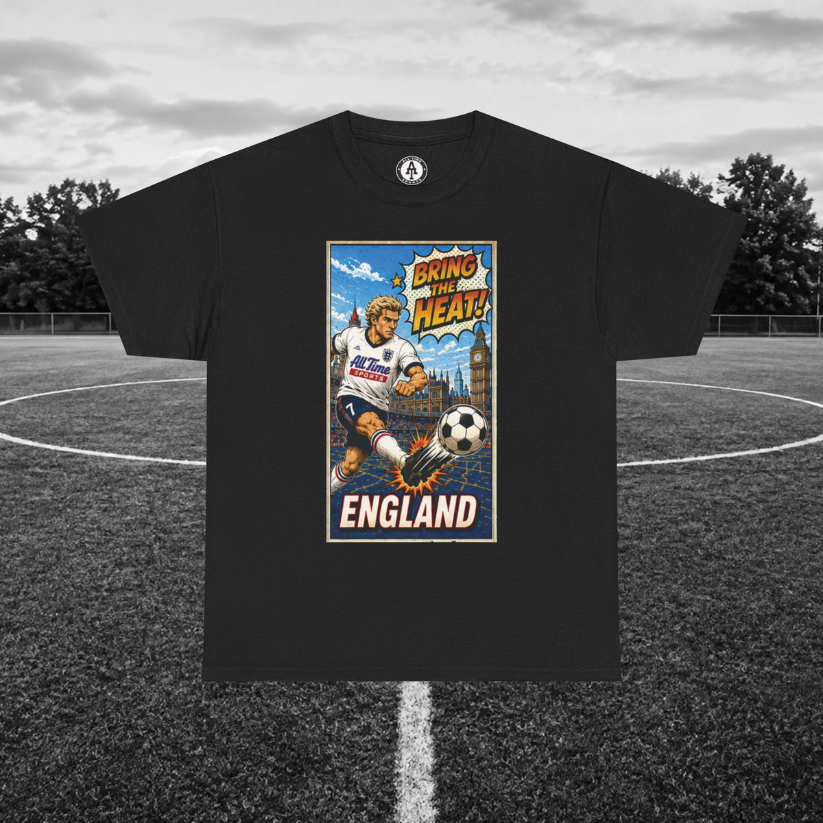 England Soccer Vintage Tee