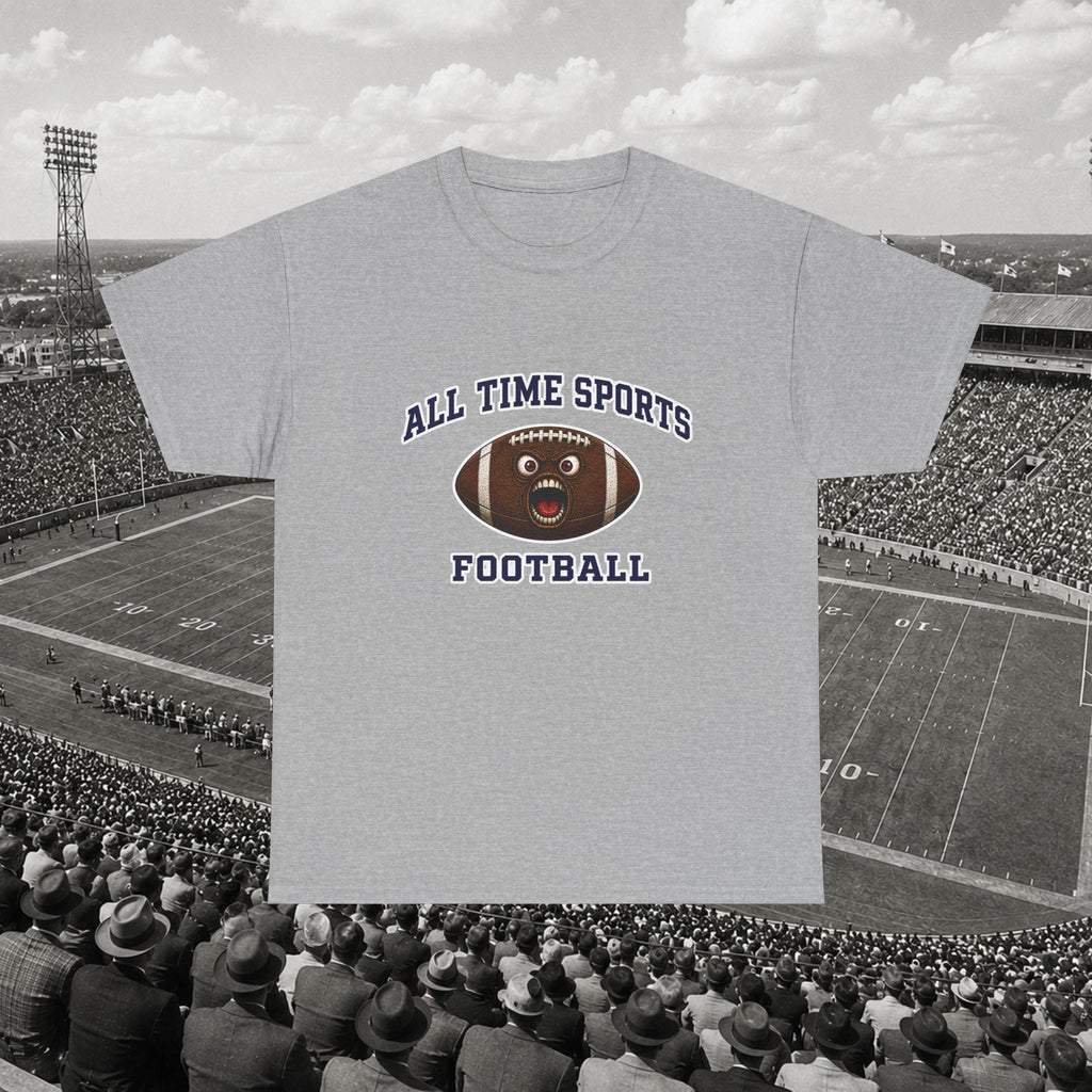 Screaming Football Tee - Adult