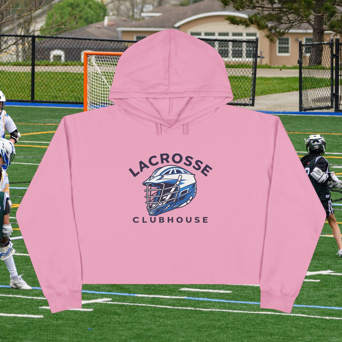Lacrosse Clubhouse Crop Hoodie