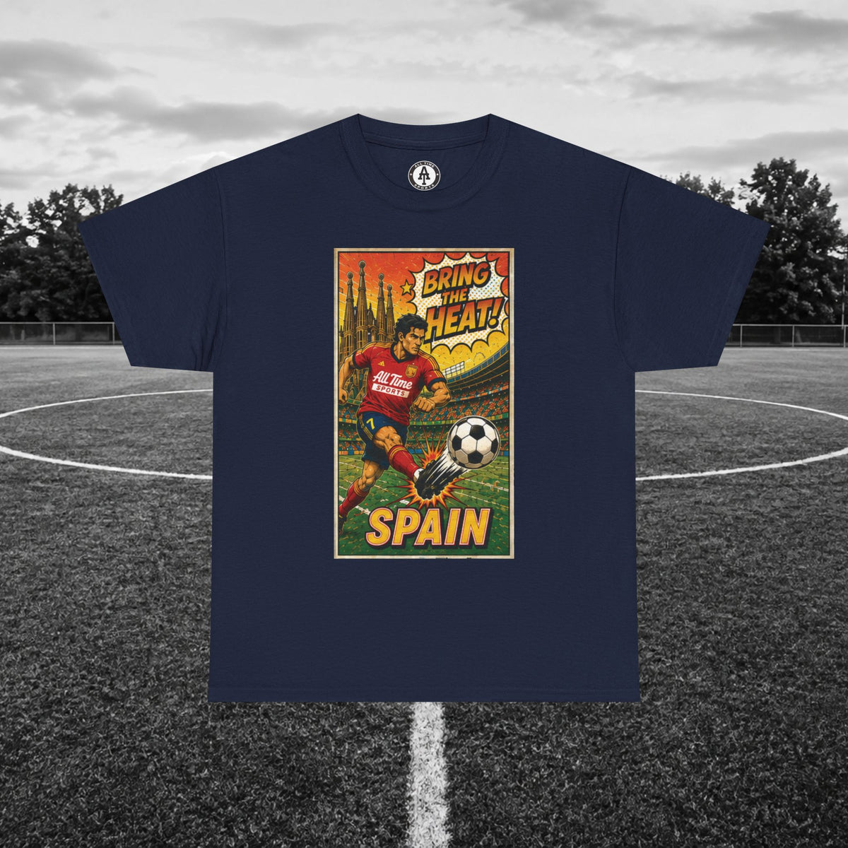 Spain Soccer Vintage Tee