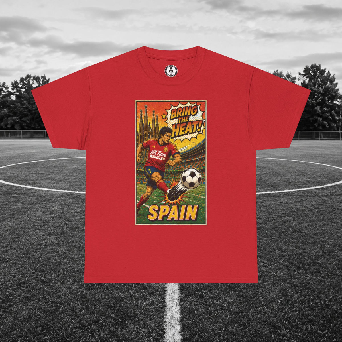 Spain Soccer Vintage Tee