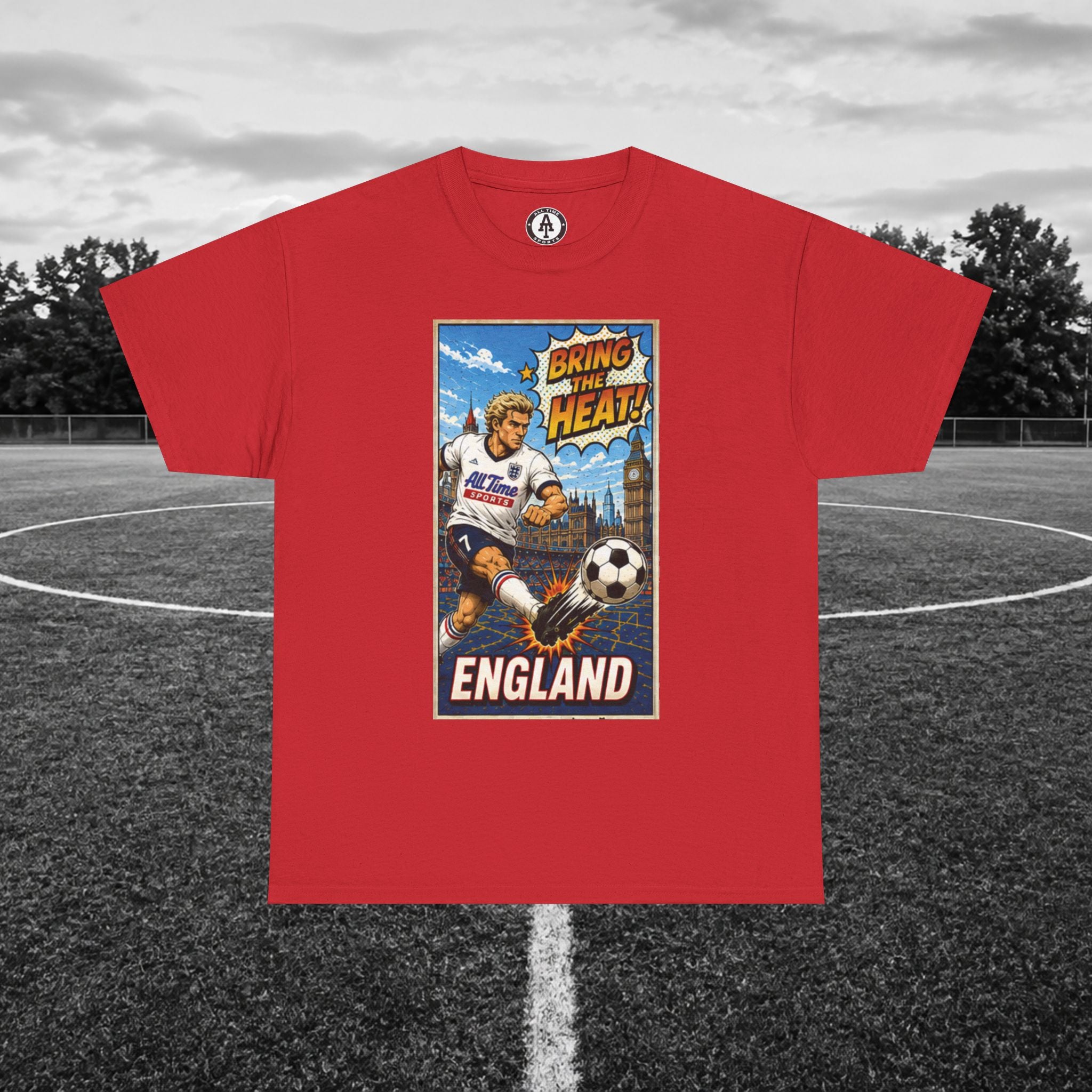 England Soccer Vintage Tee