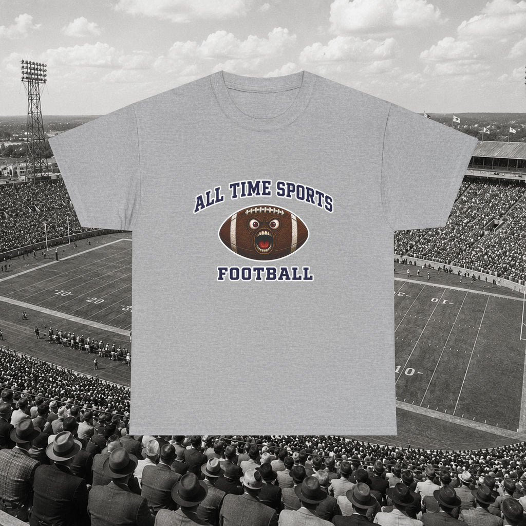 Screaming Football Tee - Adult