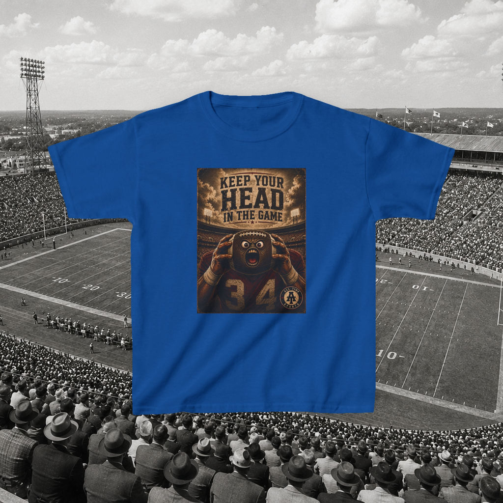 Keep Your Head in the Game Tee - Kids