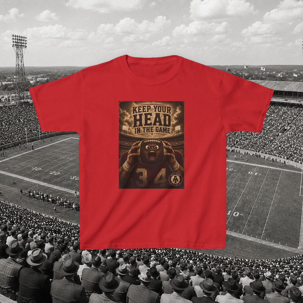 Keep Your Head in the Game Tee - Kids