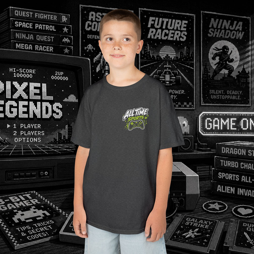 Eat Sleep Game Repeat - Kids Tee