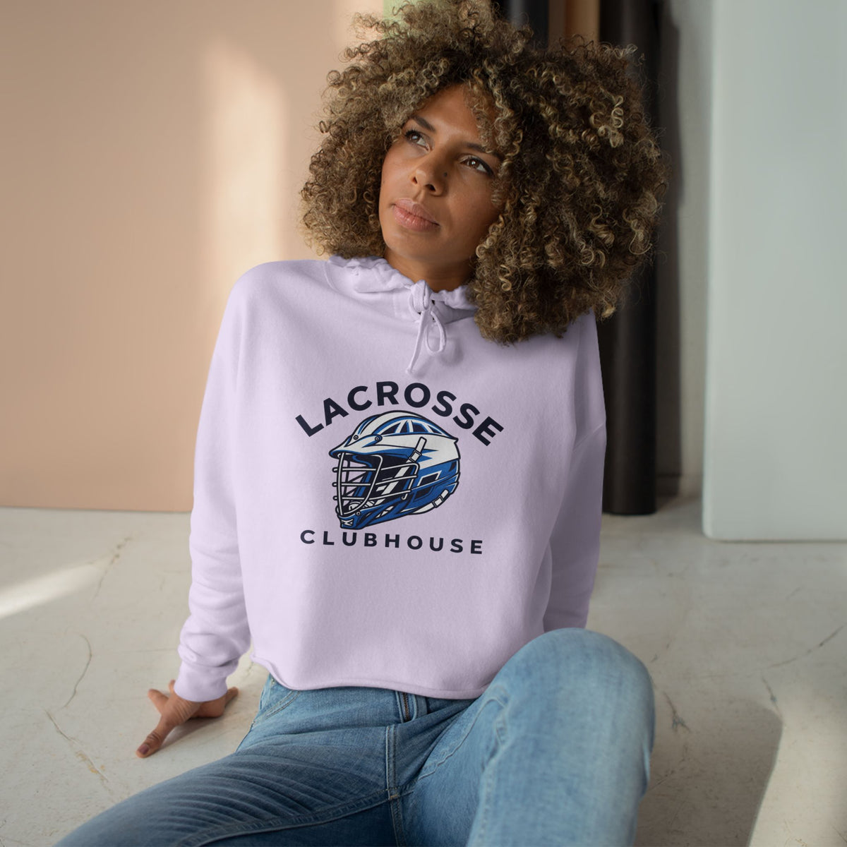 Lacrosse Clubhouse Crop Hoodie