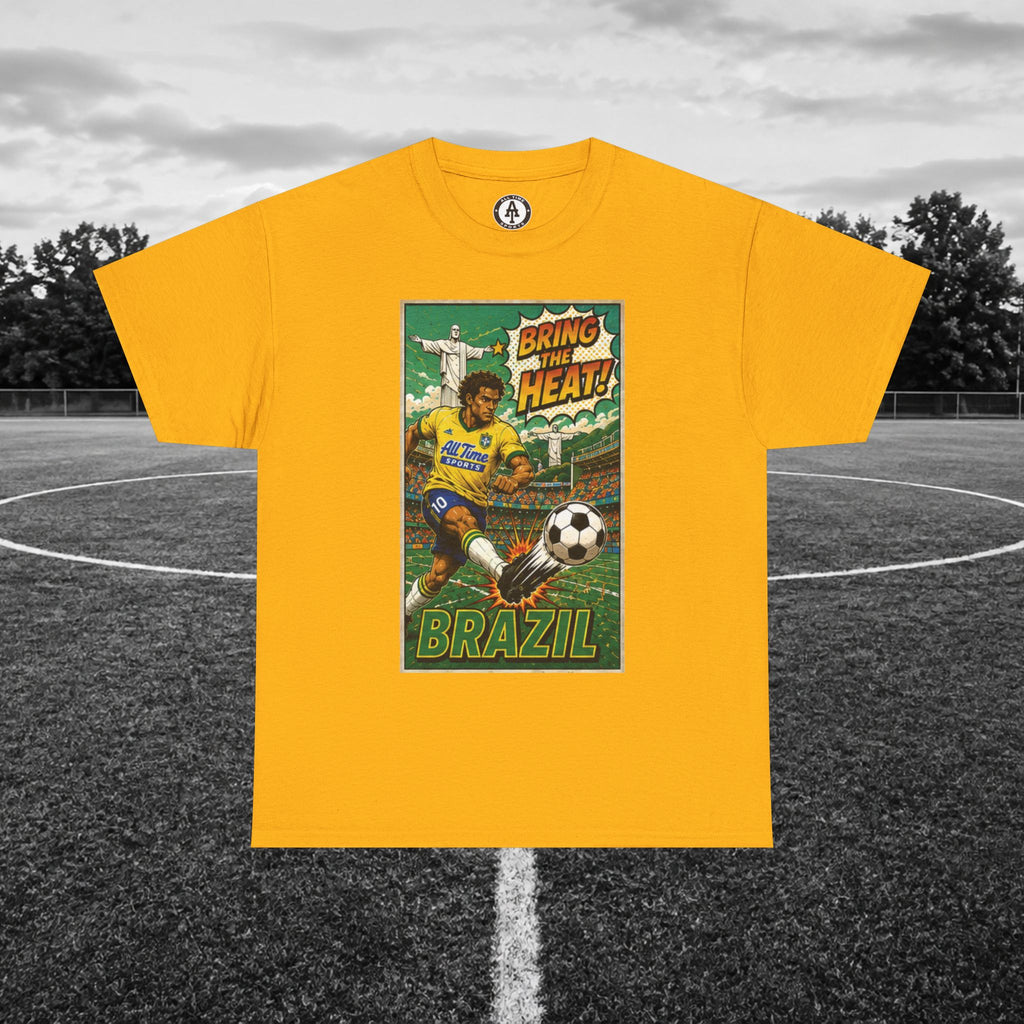 Brazil Soccer Vintage Tee