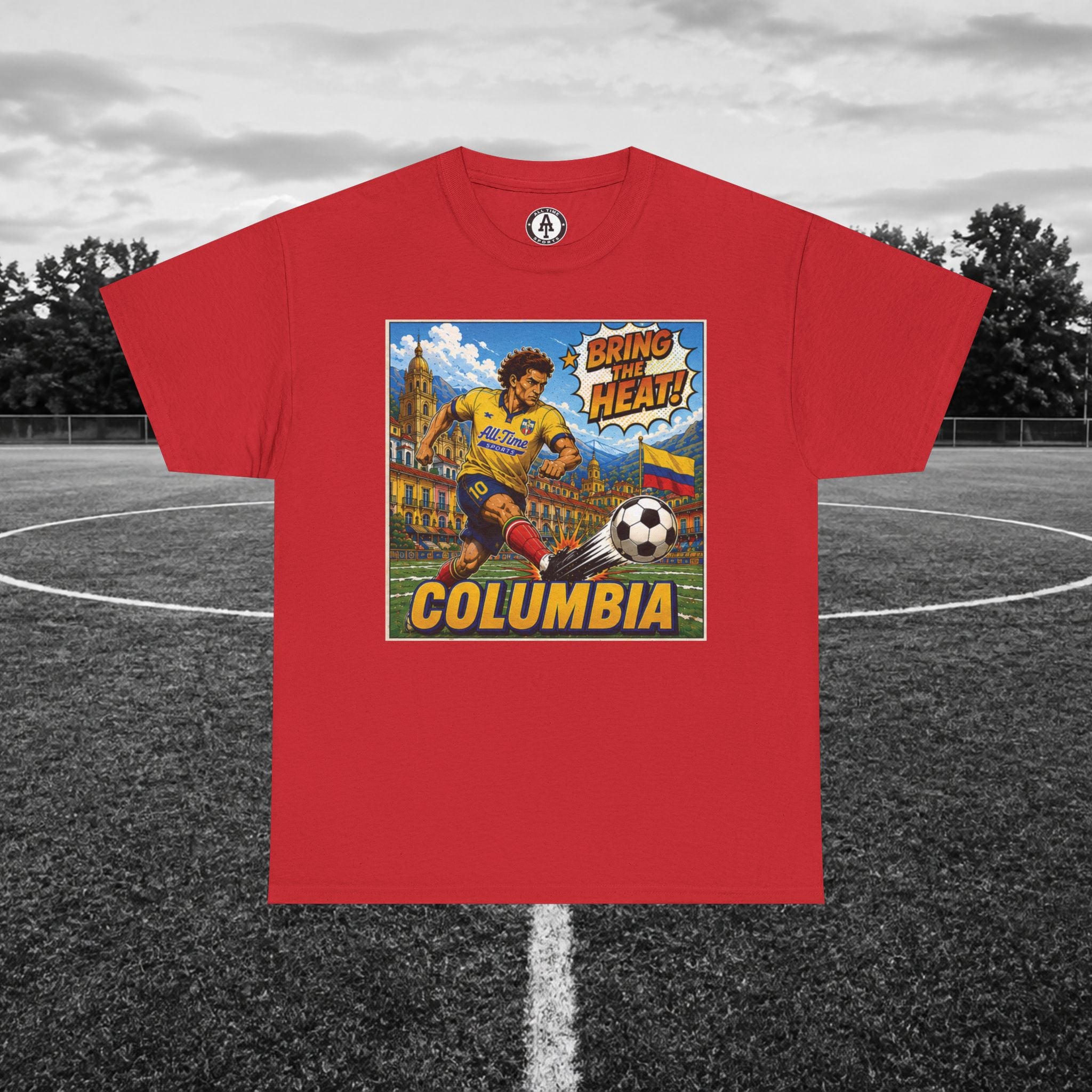 Colombia Vintage Soccer Tee