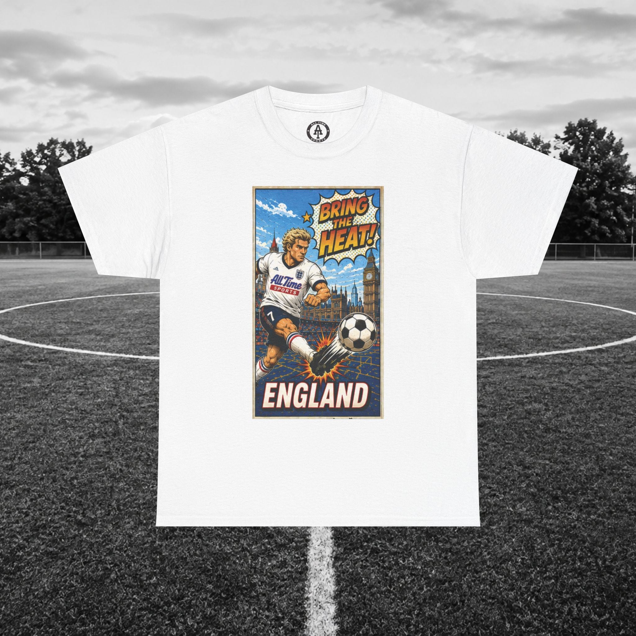England Soccer Vintage Tee