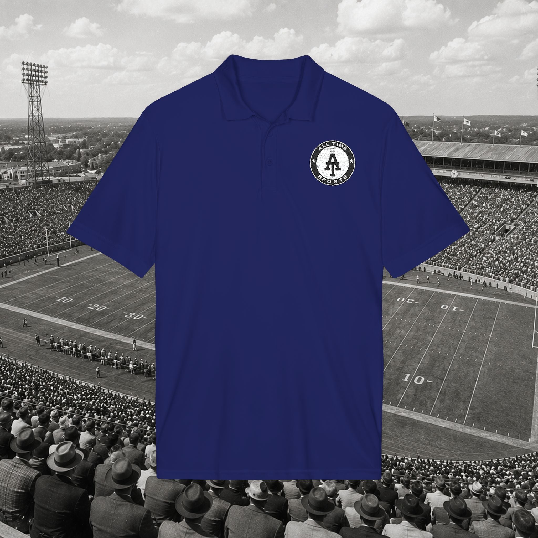 All Time Sports Football Polo - Adult
