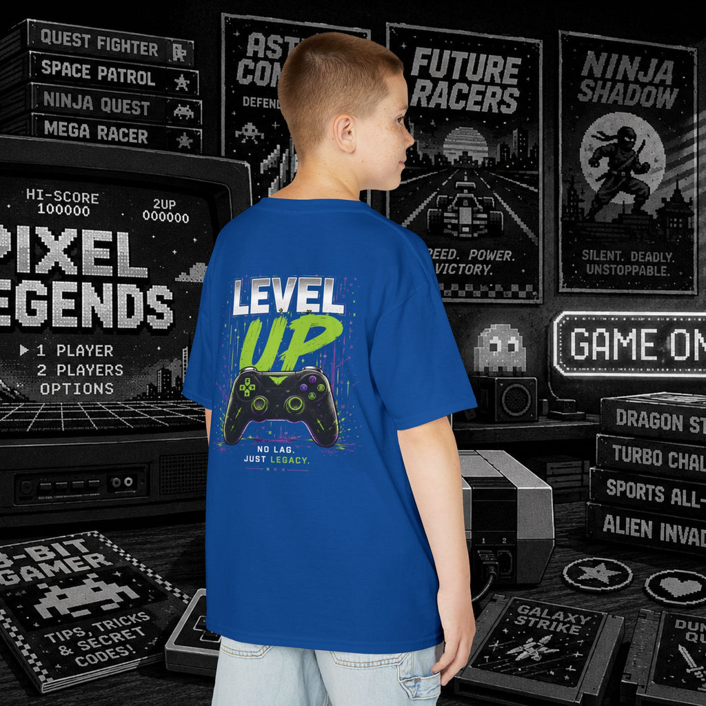 "Level Up" Gamer Shirt - Kids Tee