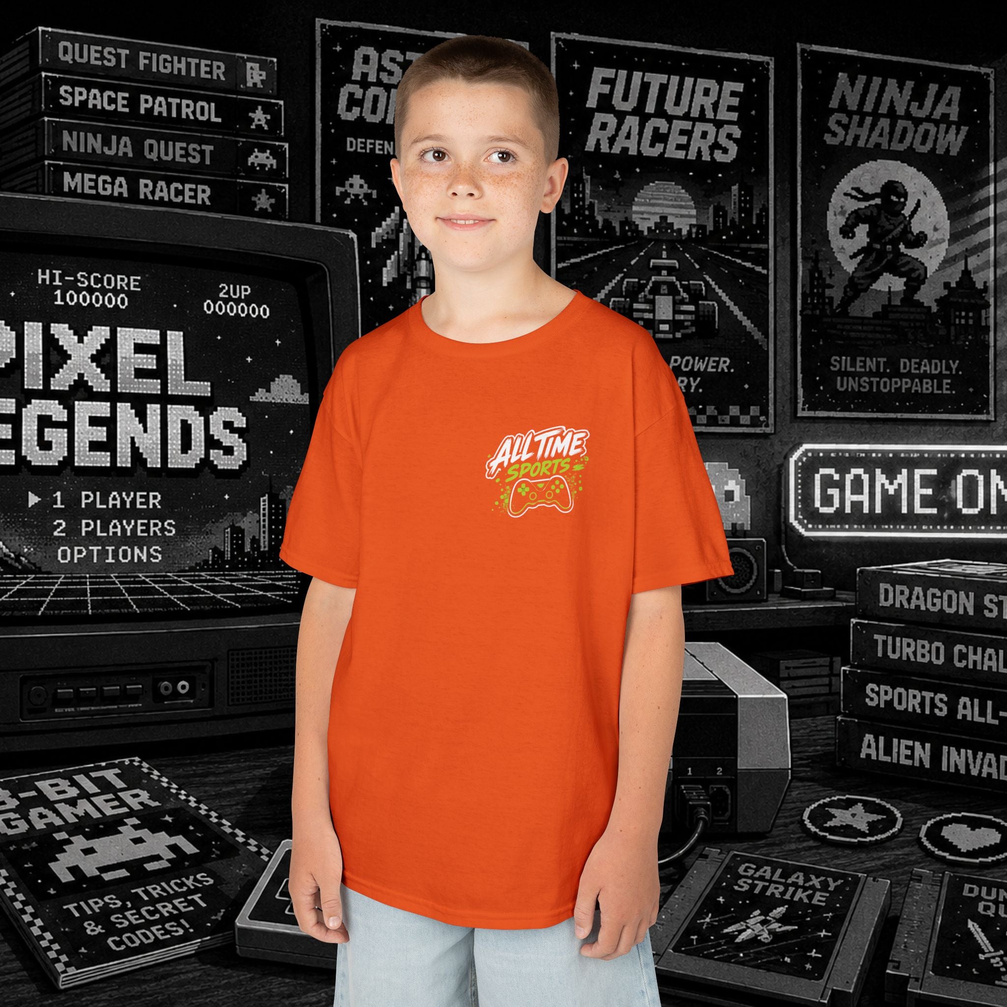 Eat Sleep Game Repeat - Kids Tee