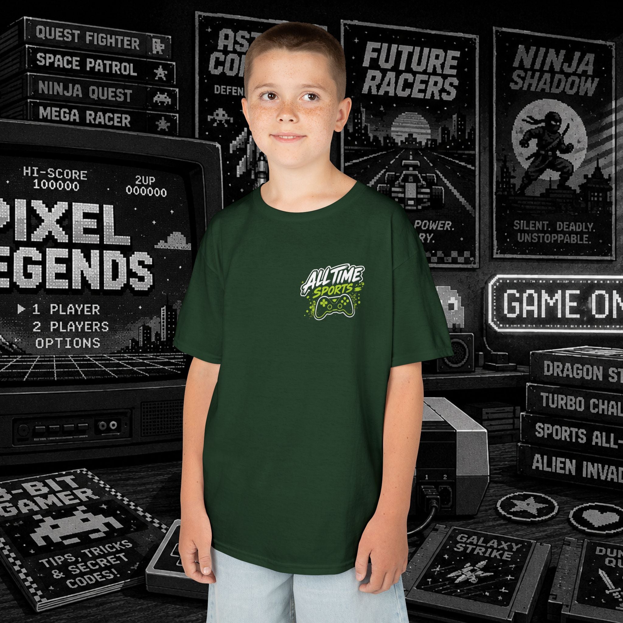 "Level Up" Gamer Shirt - Kids Tee