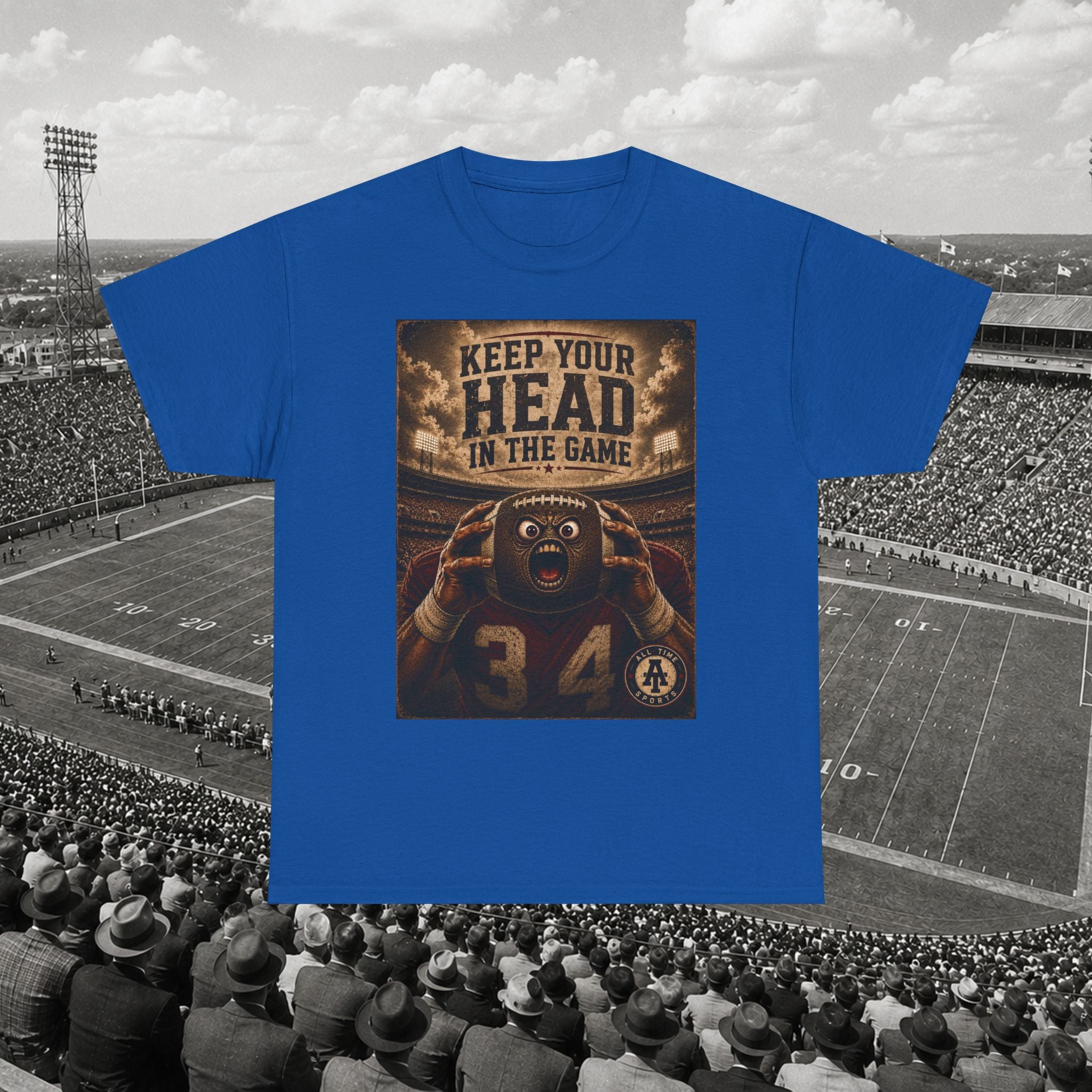 Keep Your Head in the Game Tee - Adults