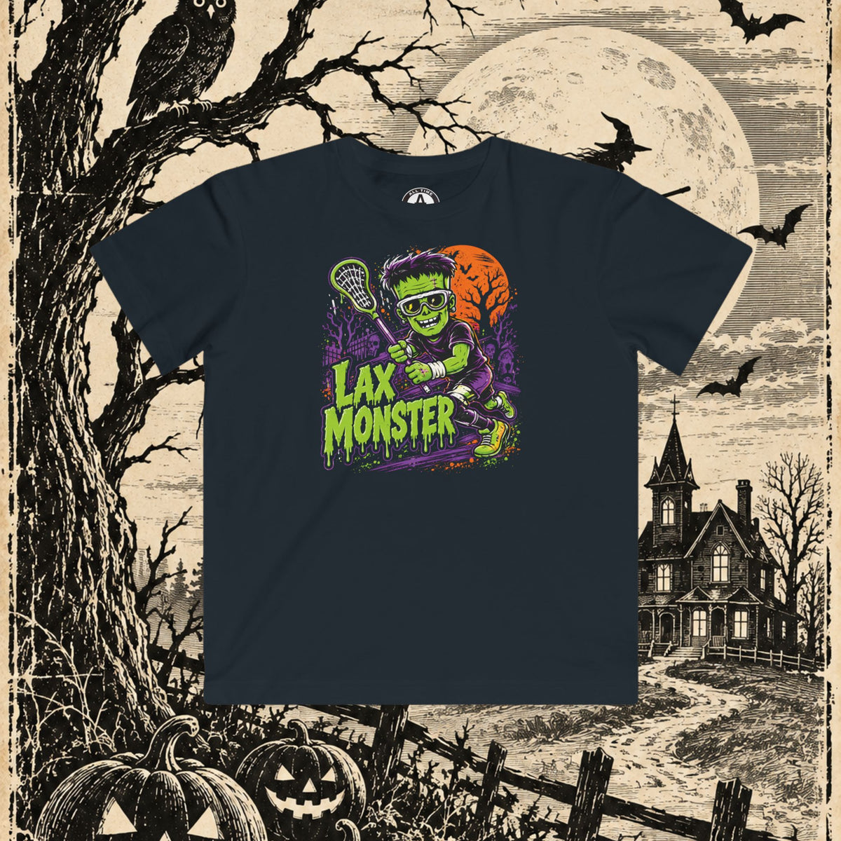 "Lax Monster" - Kids Tee
