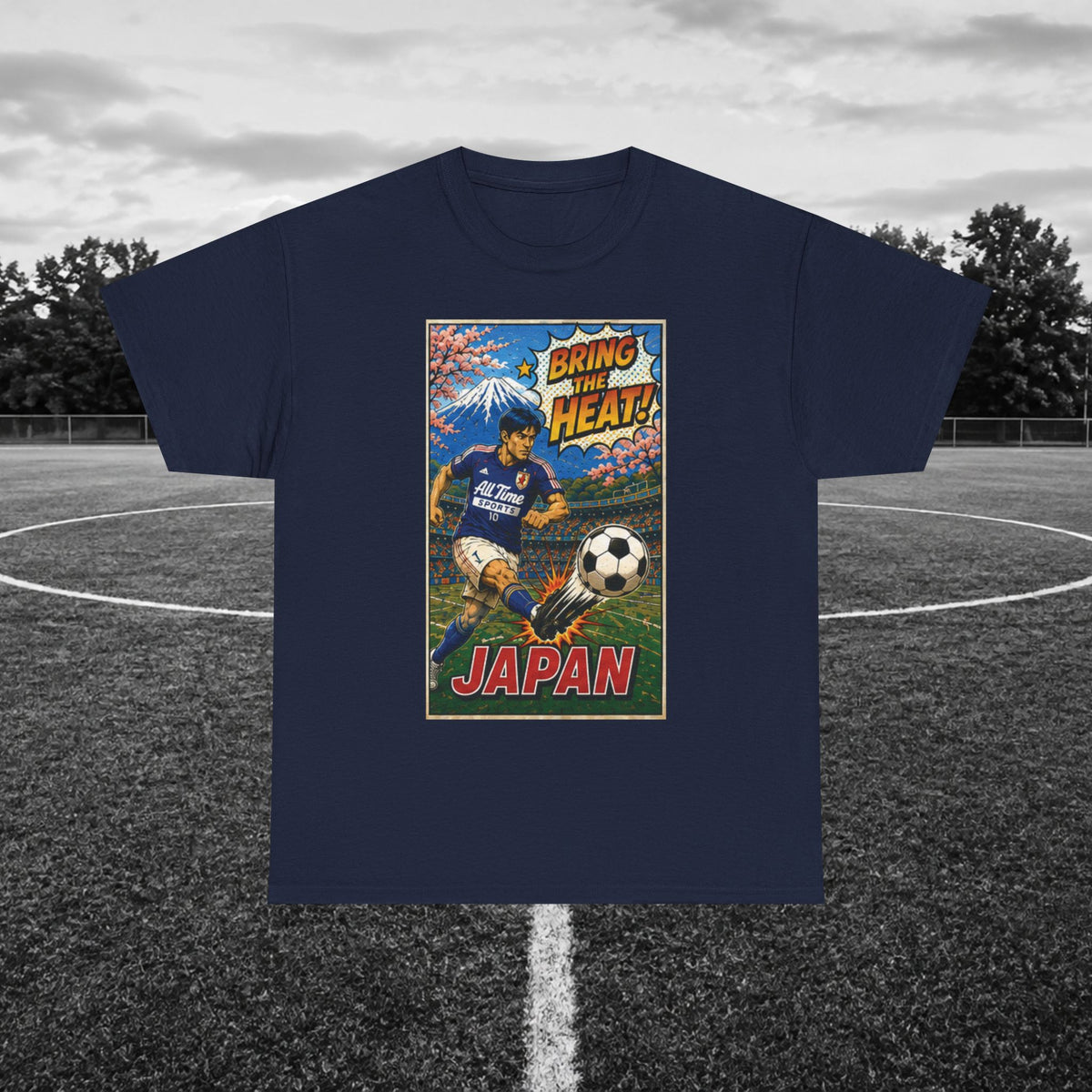 Japan Soccer Vintage Tee