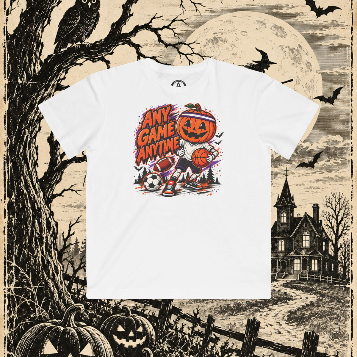 "Any Game Anytime" - Kids Tee