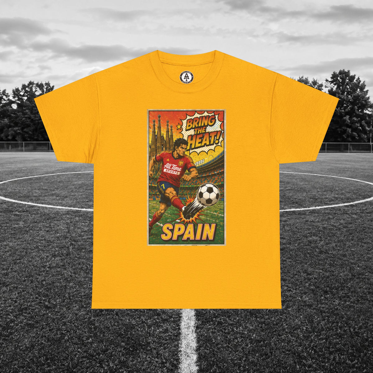 Spain Soccer Vintage Tee