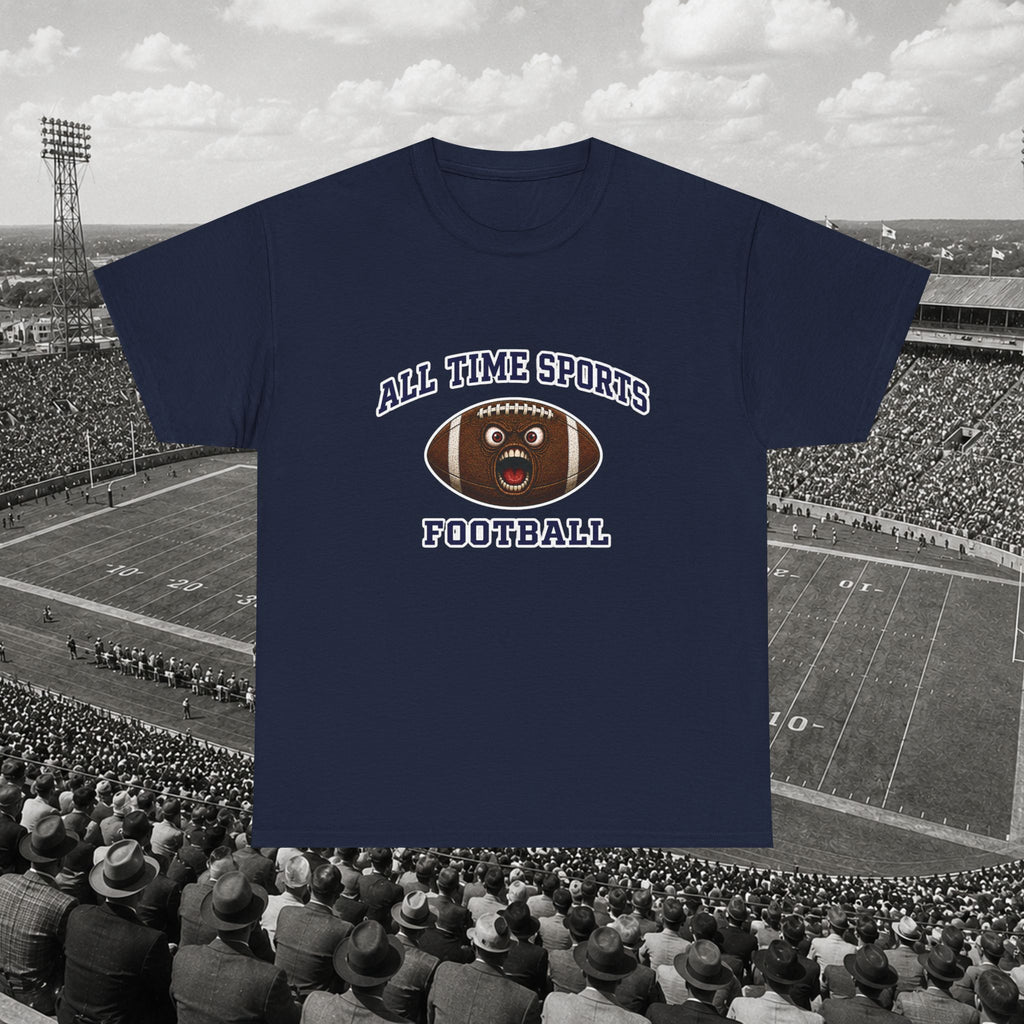 Screaming Football Tee - Adult