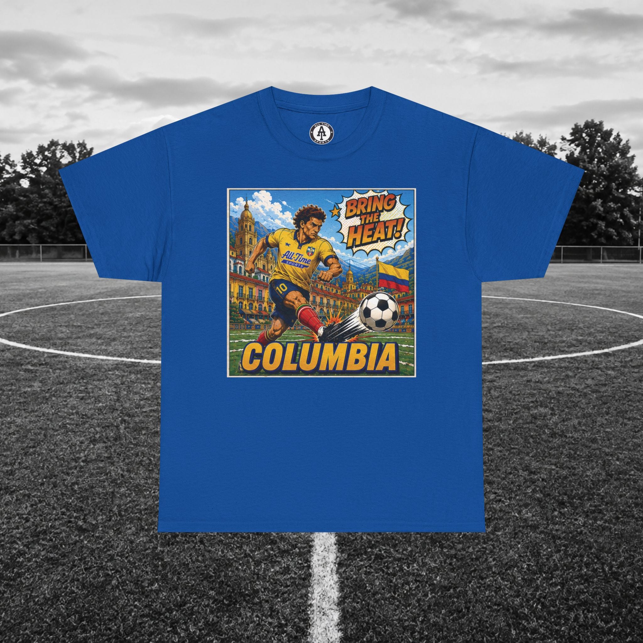 Colombia Vintage Soccer Tee