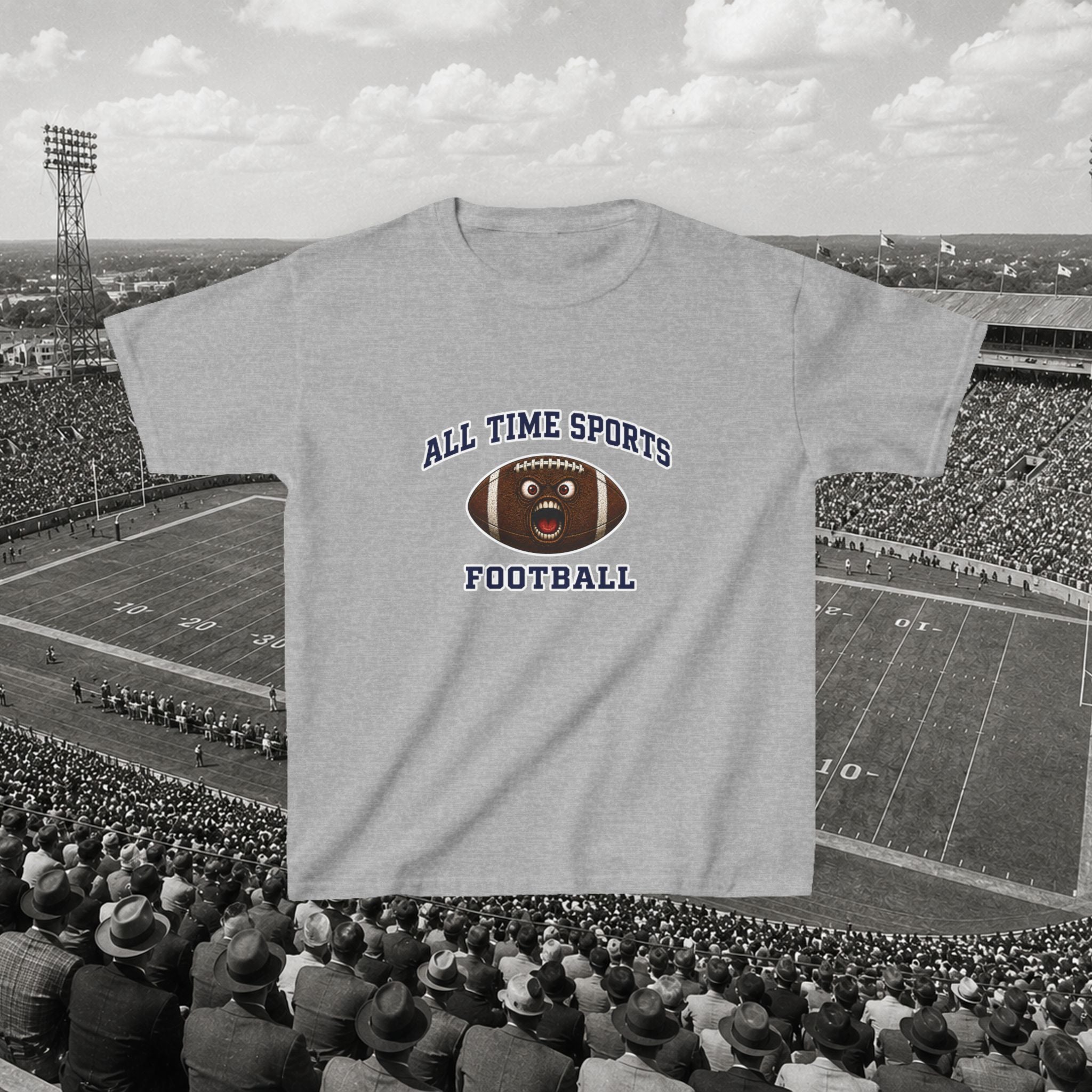 Screaming Football Tee - Kids
