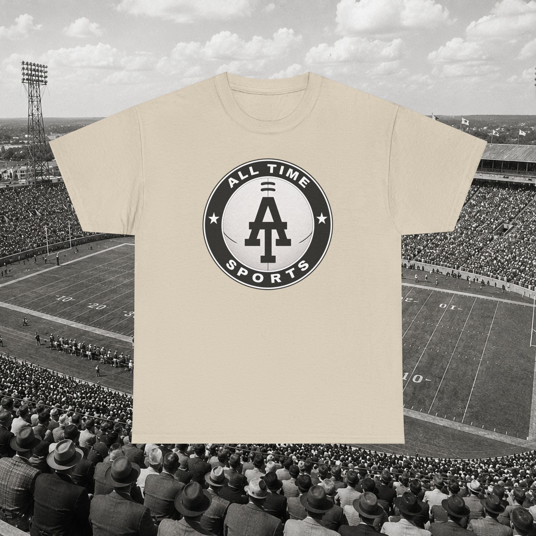 All Time Sports Football Tee - Adult