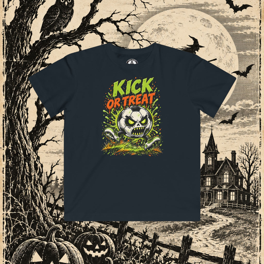 "Kick or Treat" - Kids Tee
