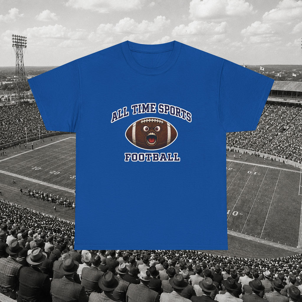 Screaming Football Tee - Adult