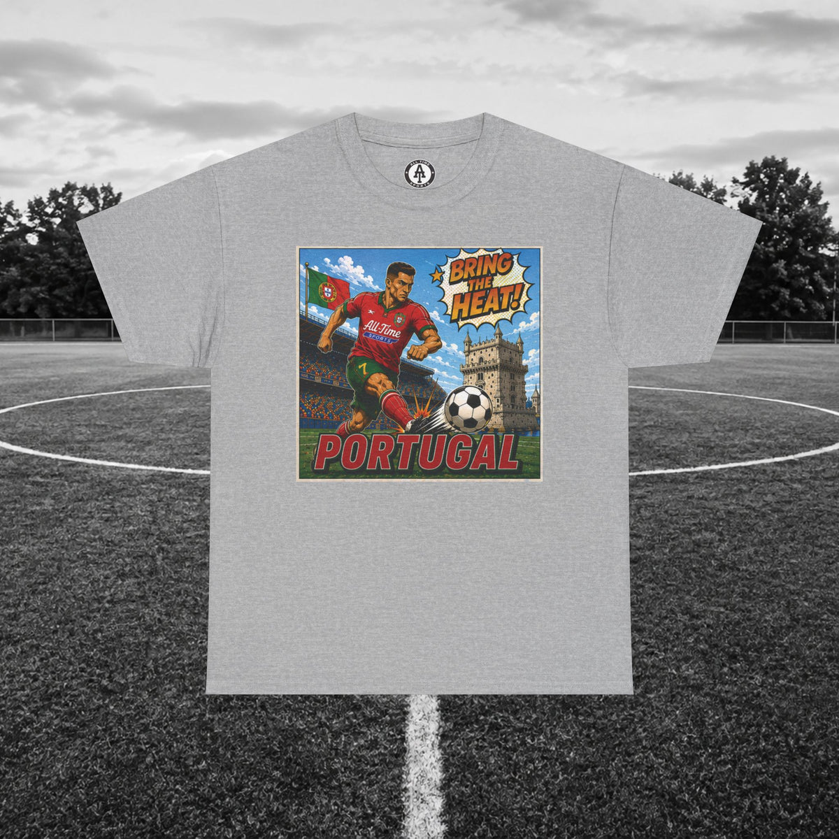 Portugal Soccer Vintage Tee