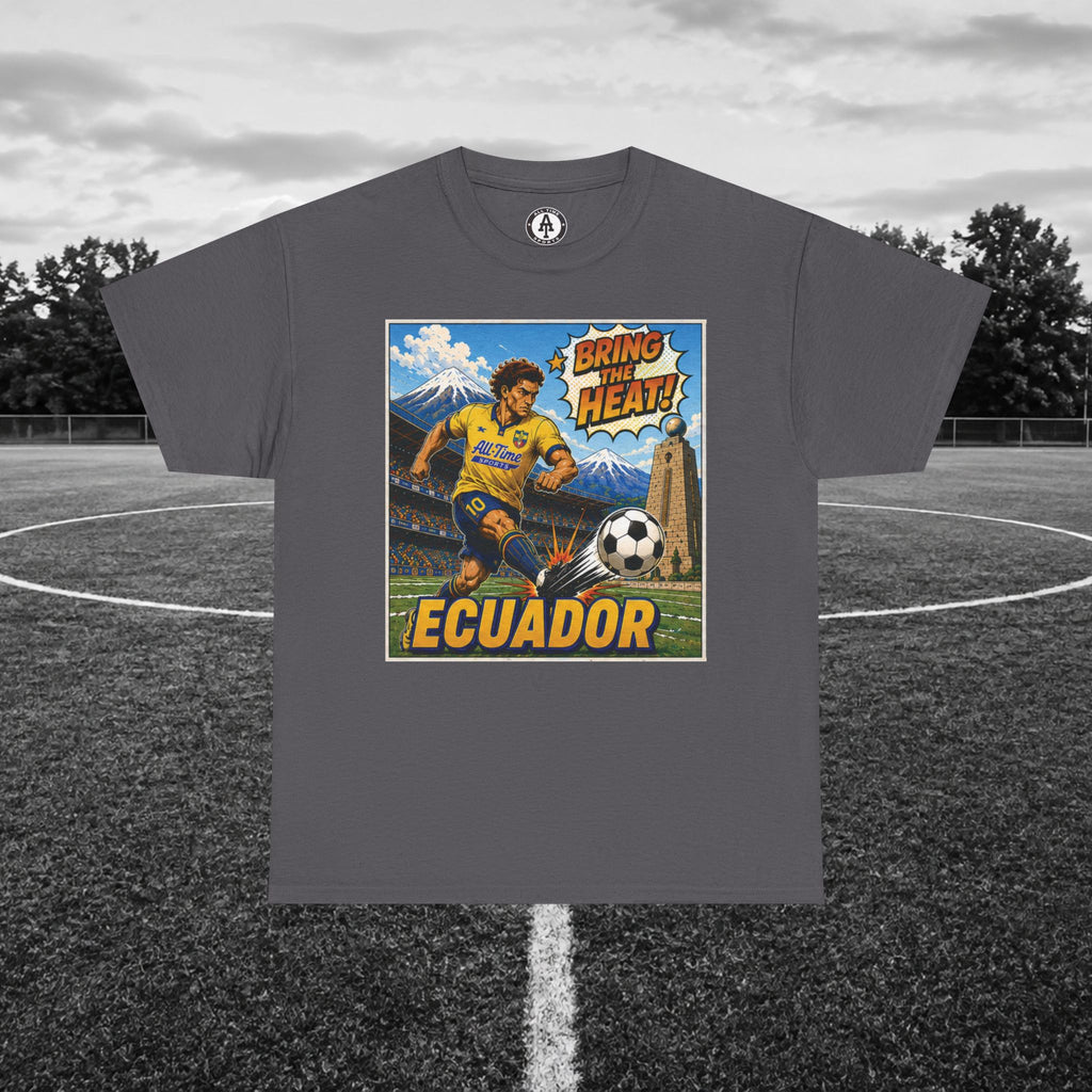 Ecuador Soccer Vintage Tee