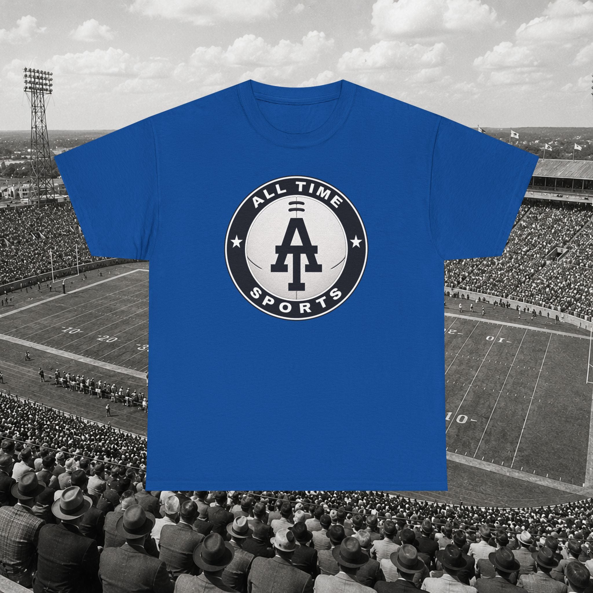 All Time Sports Football Tee - Adult
