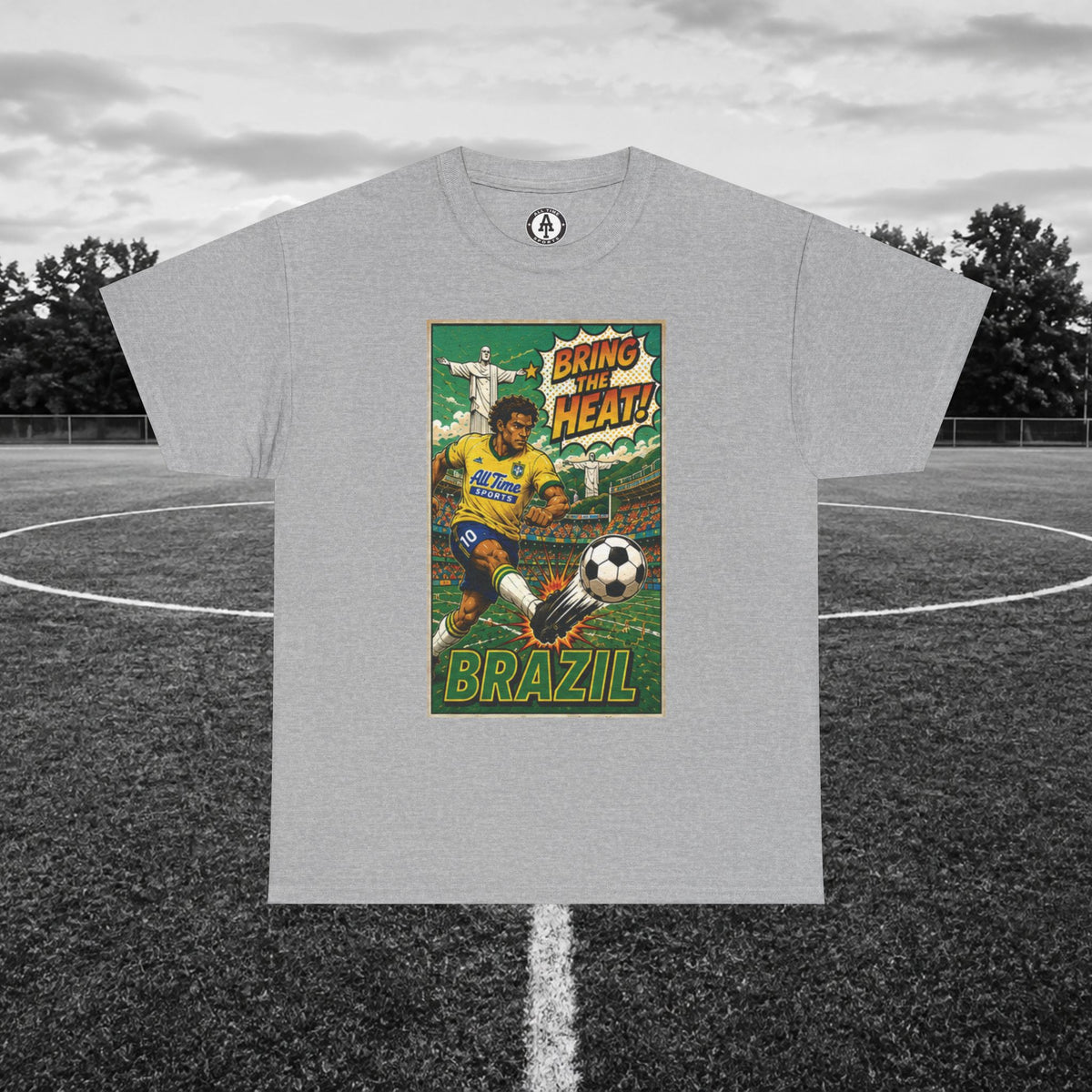 Brazil Soccer Vintage Tee