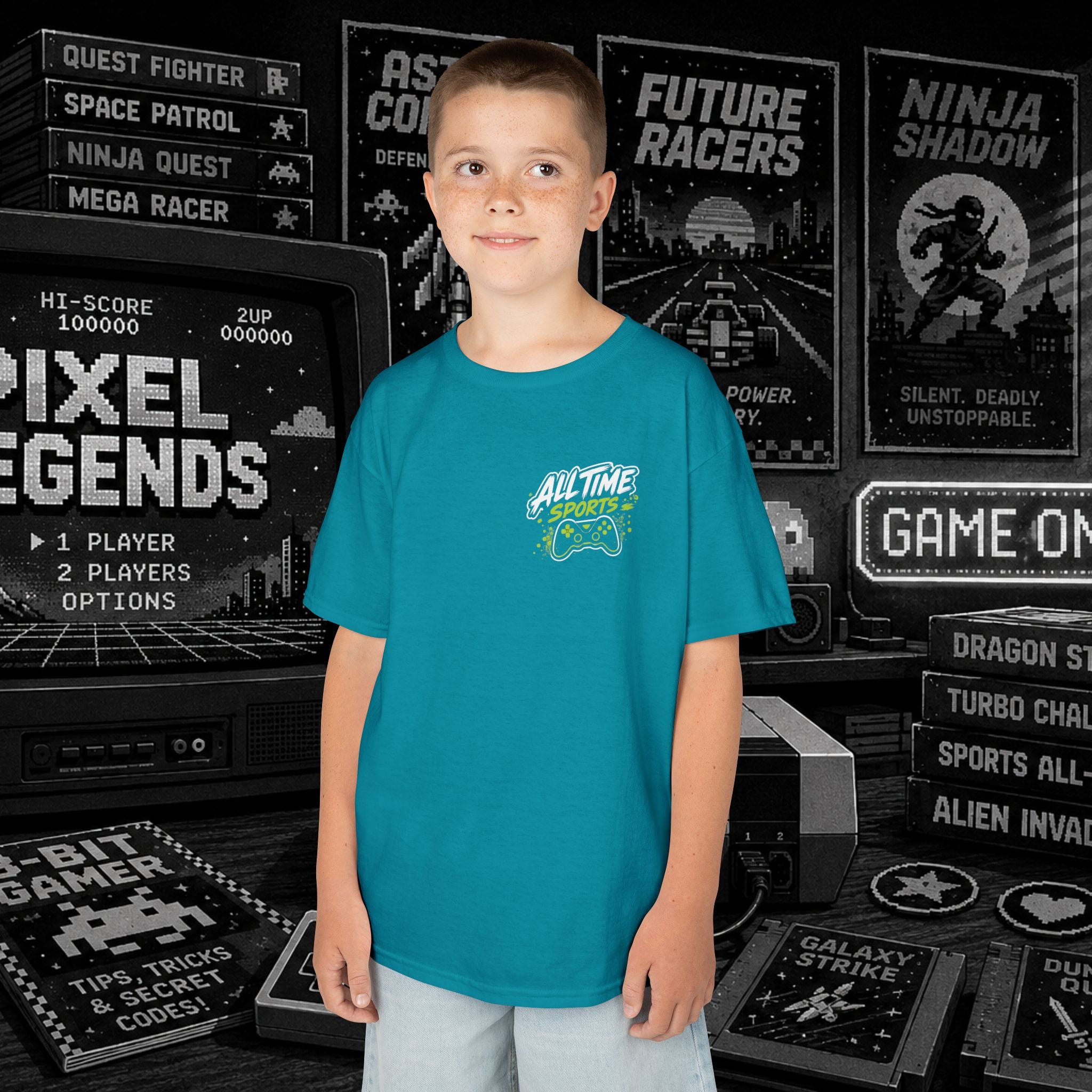 "Level Up" Gamer Shirt - Kids Tee