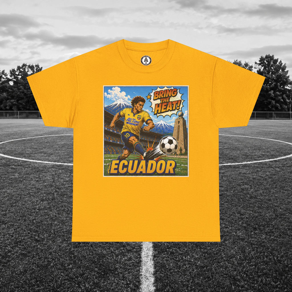 Ecuador Soccer Vintage Tee