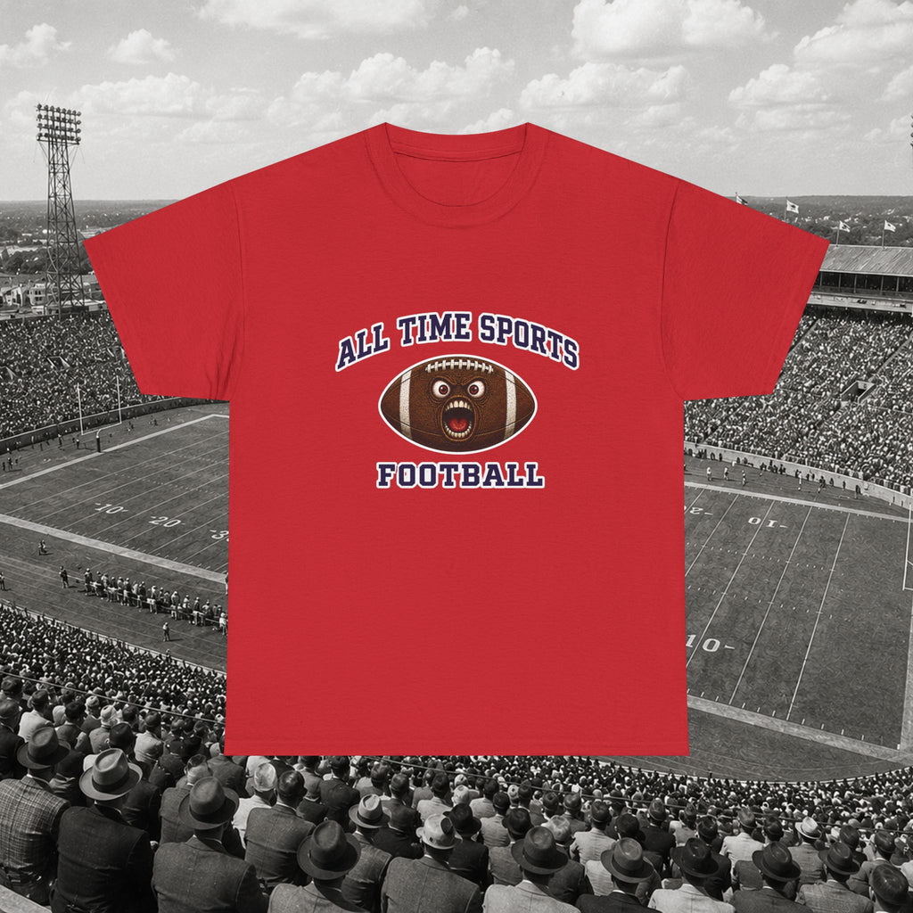 Screaming Football Tee - Adult