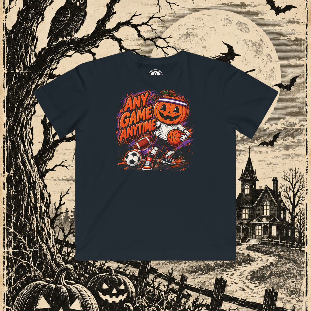 "Any Game Anytime" - Kids Tee