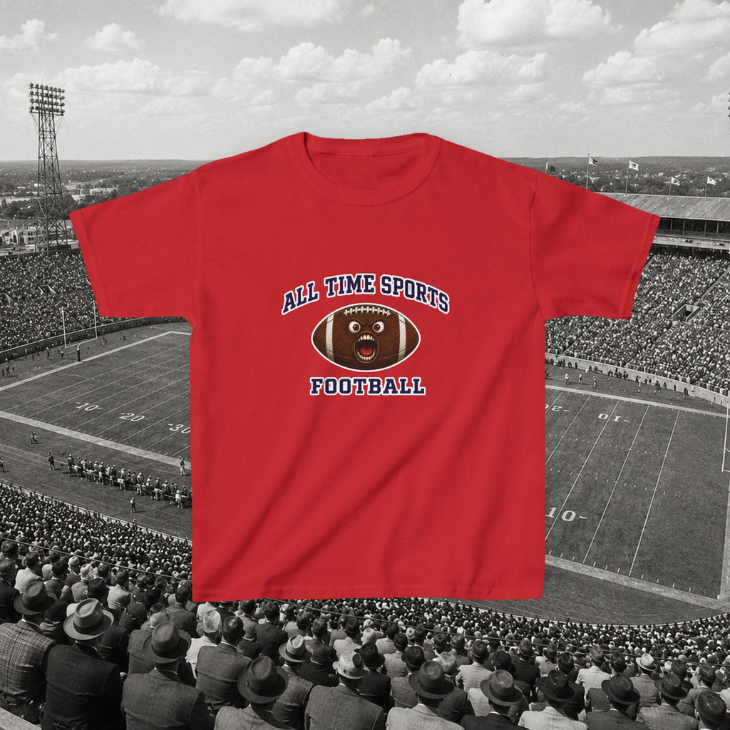 Screaming Football Tee - Kids