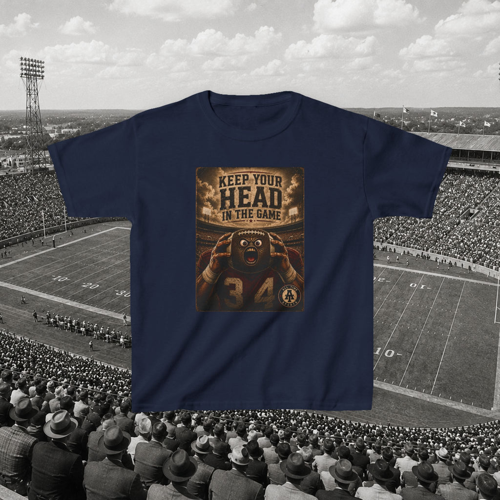 Keep Your Head in the Game Tee - Kids