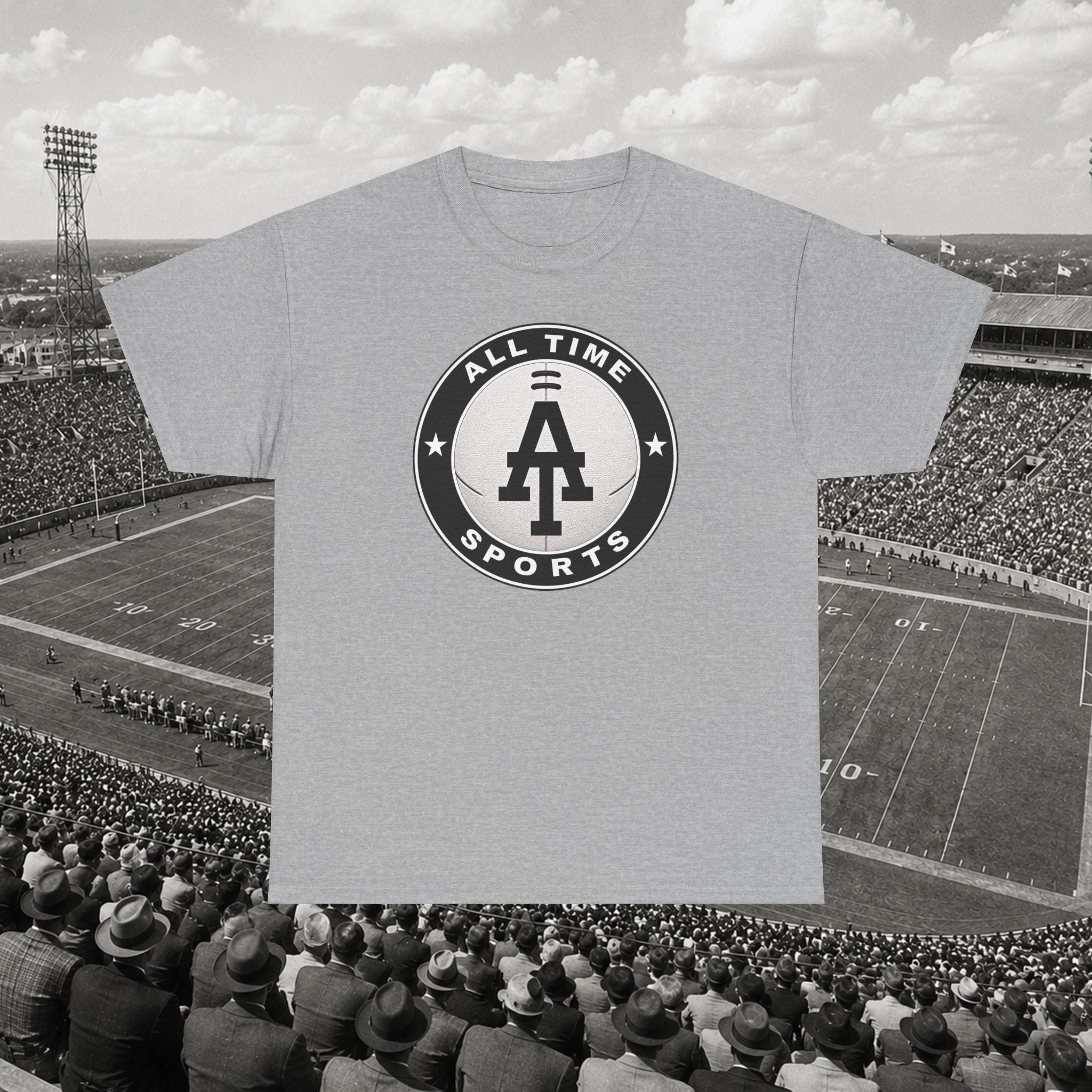 All Time Sports Football Tee - Adult