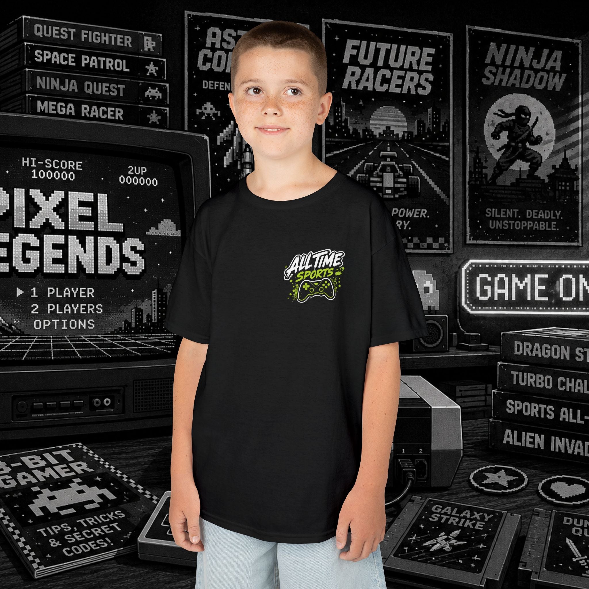 "Level Up" Gamer Shirt - Kids Tee