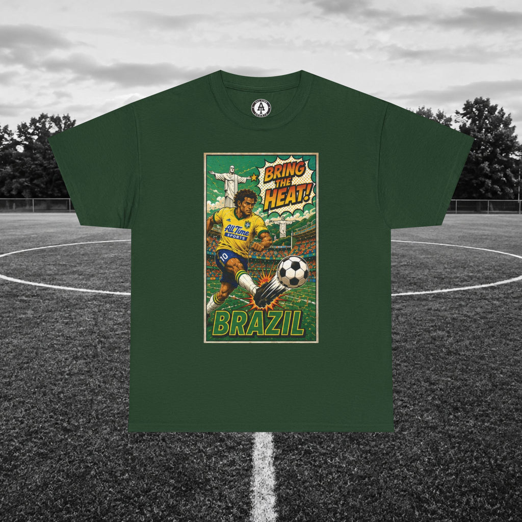 Brazil Soccer Vintage Tee