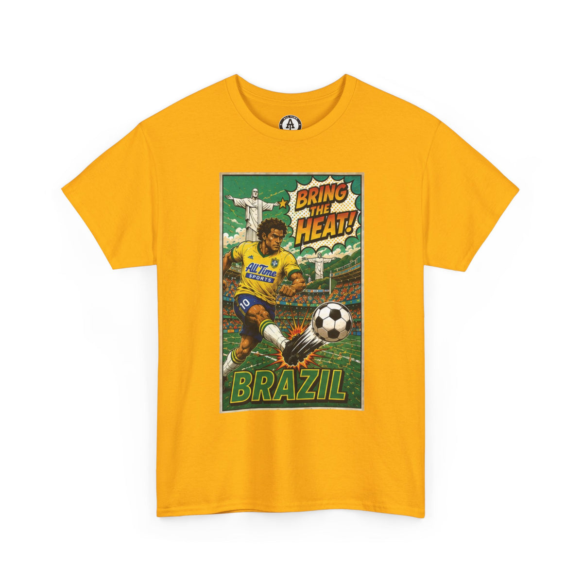Brazil Soccer Vintage Tee