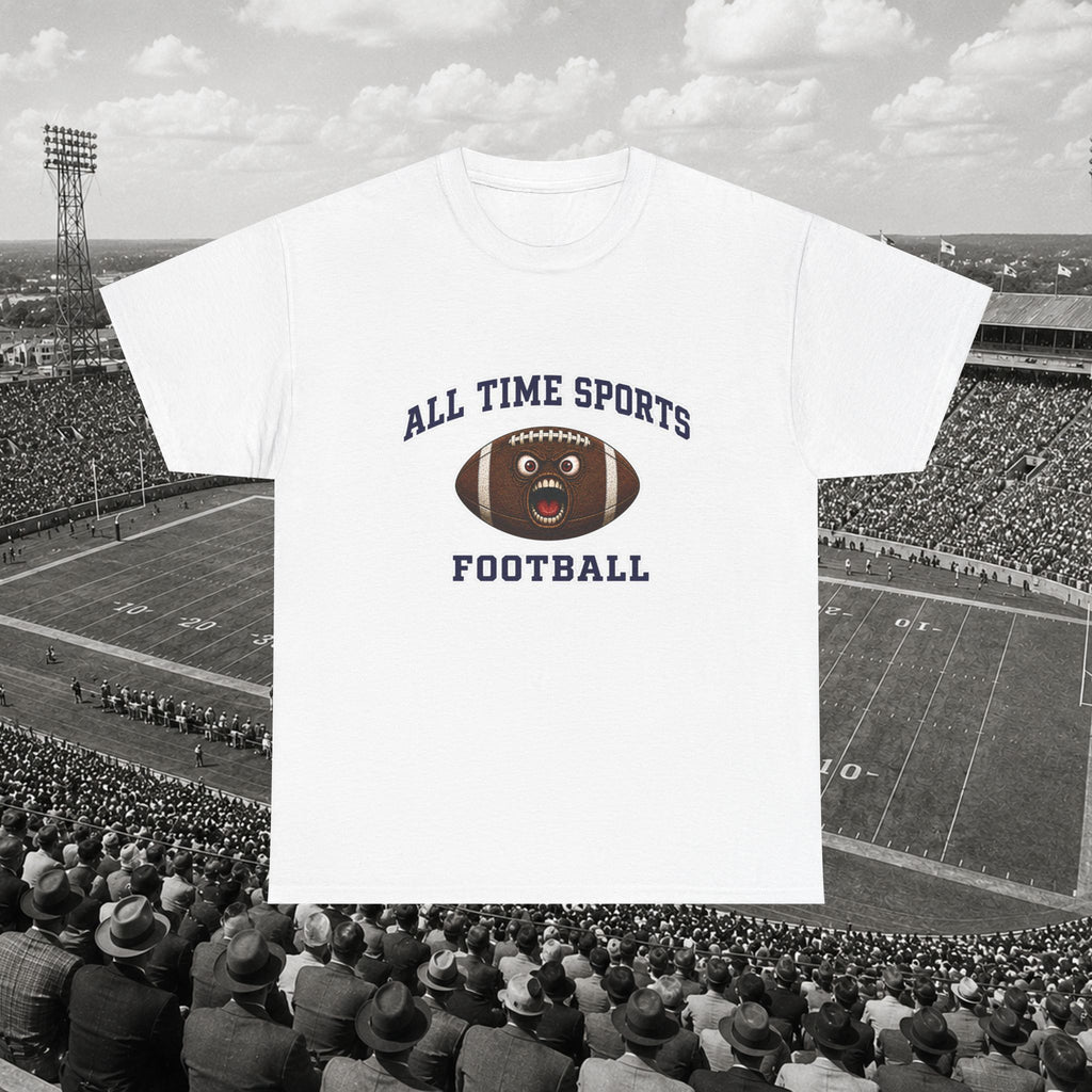 Screaming Football Tee - Adult