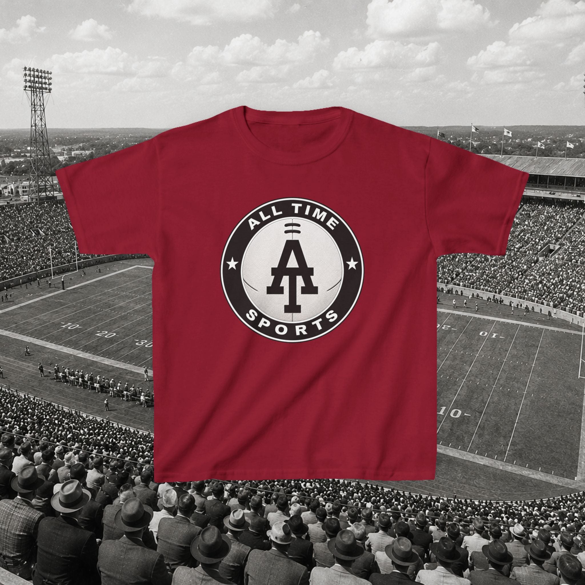 All Time Sports Football Tee - Kids